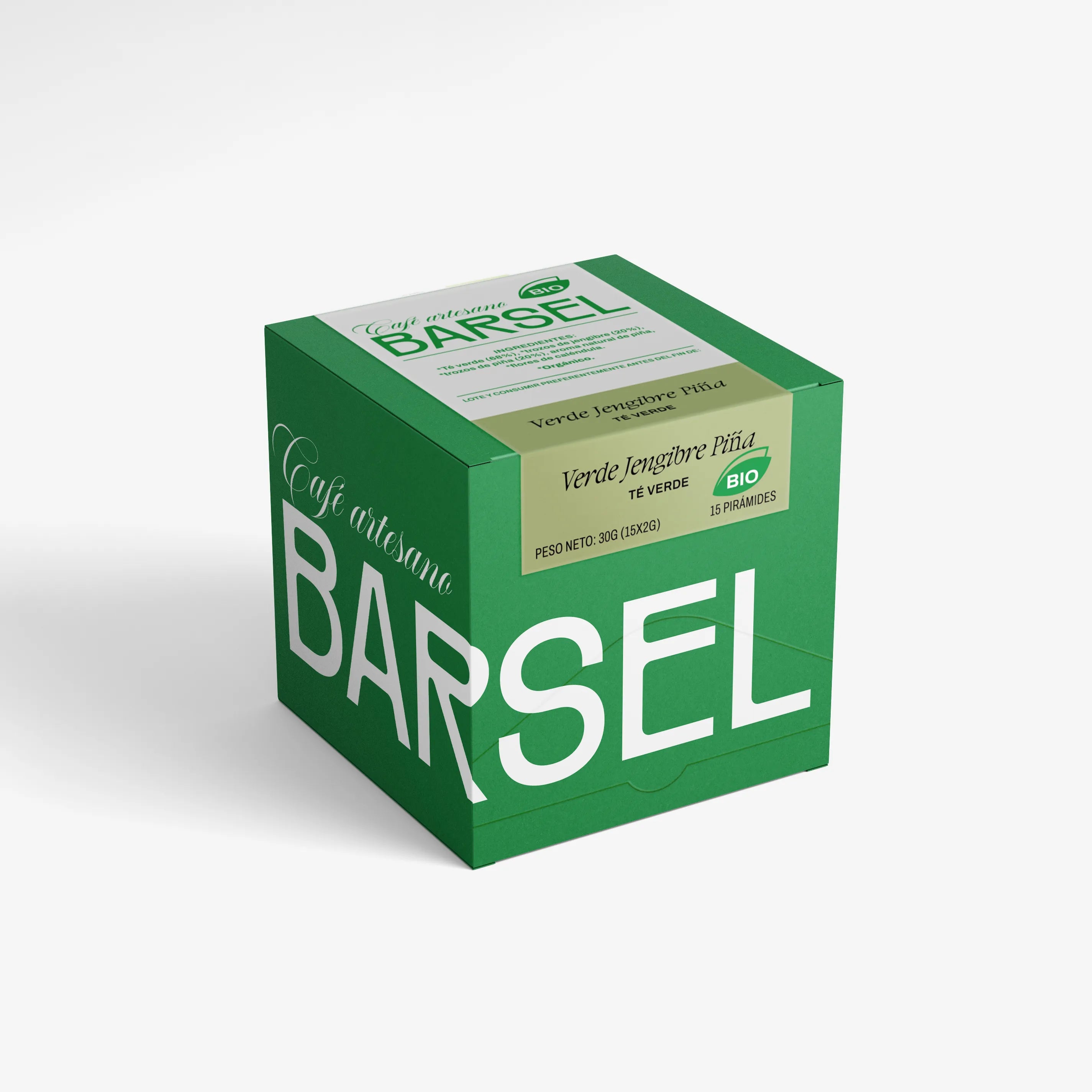 Té jengibre piña BIO