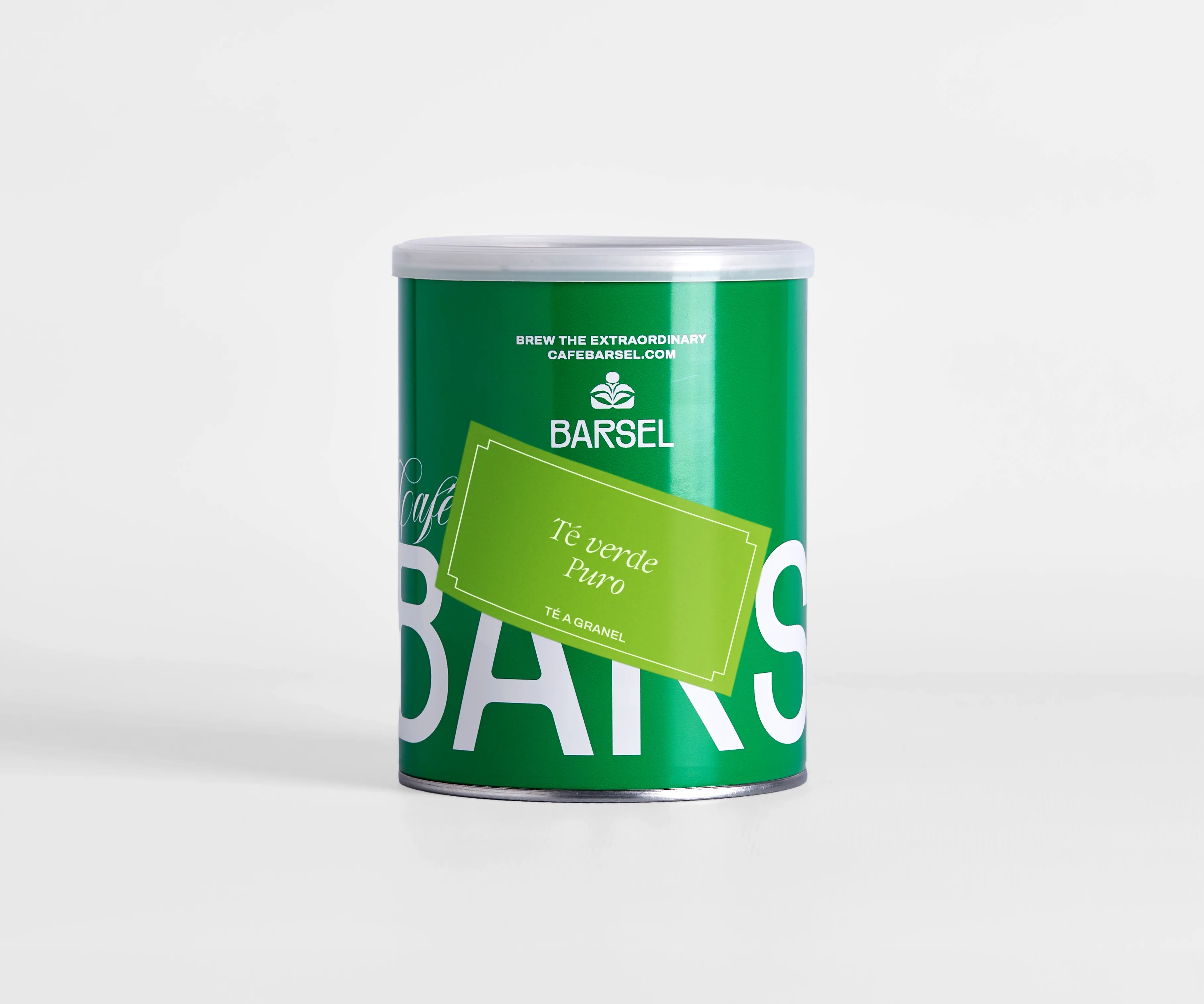 Té verde assam puro en bote