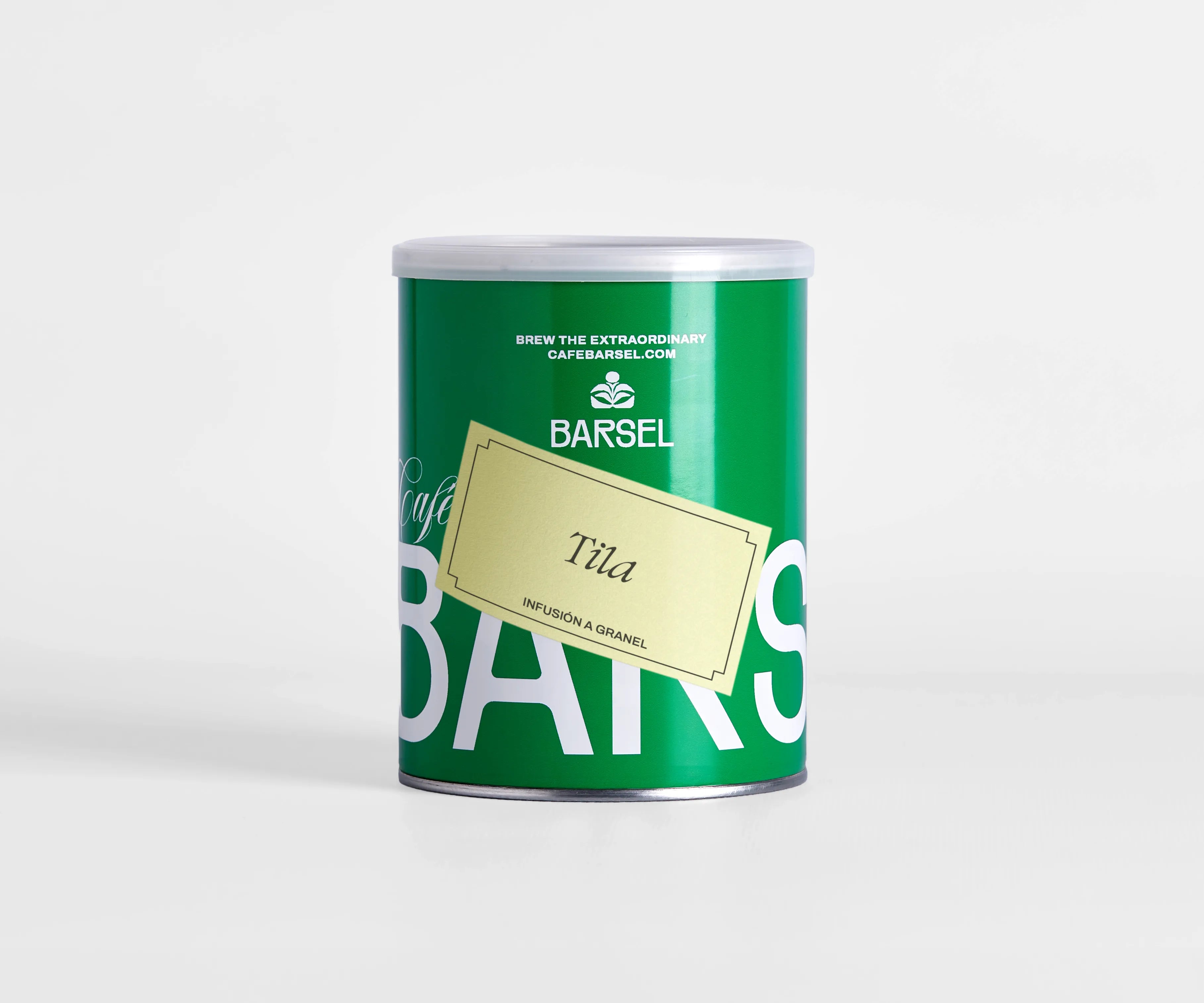 Infusión tila en bote