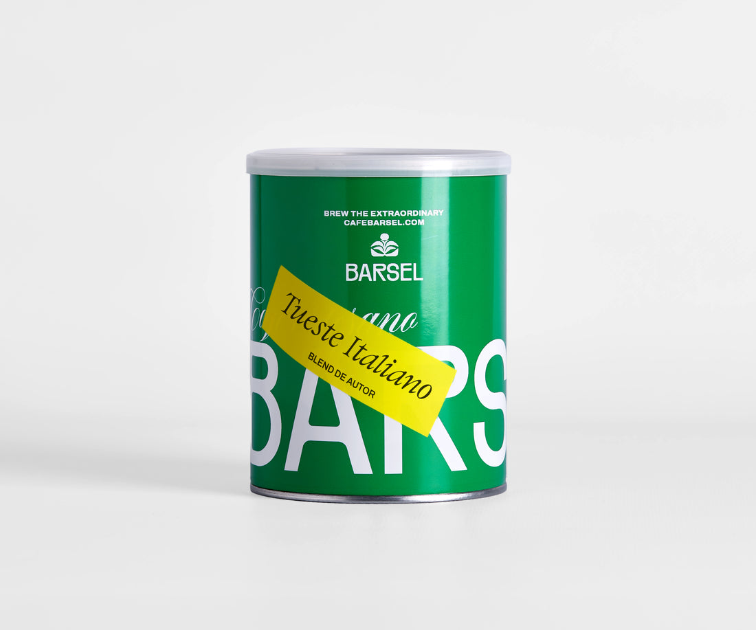 Blend Tueste Italiano de Cafés Barsel para espresso